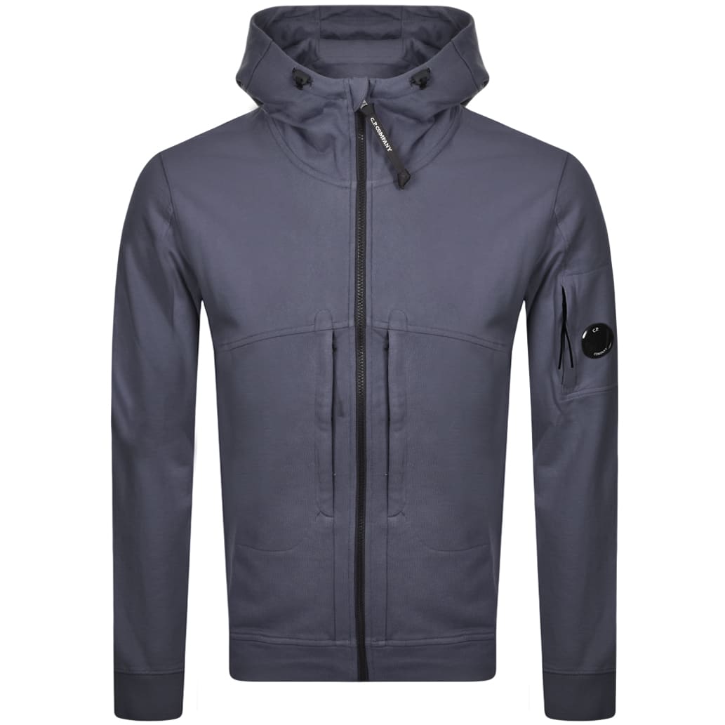 Alternative Image for ProductCP Company Full Zip Hoodie Blue1
